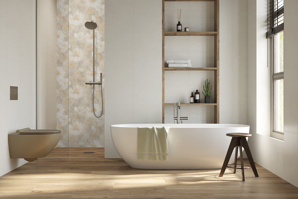 BLOSSOMS Porcelain Patterned Tile 24''×48''