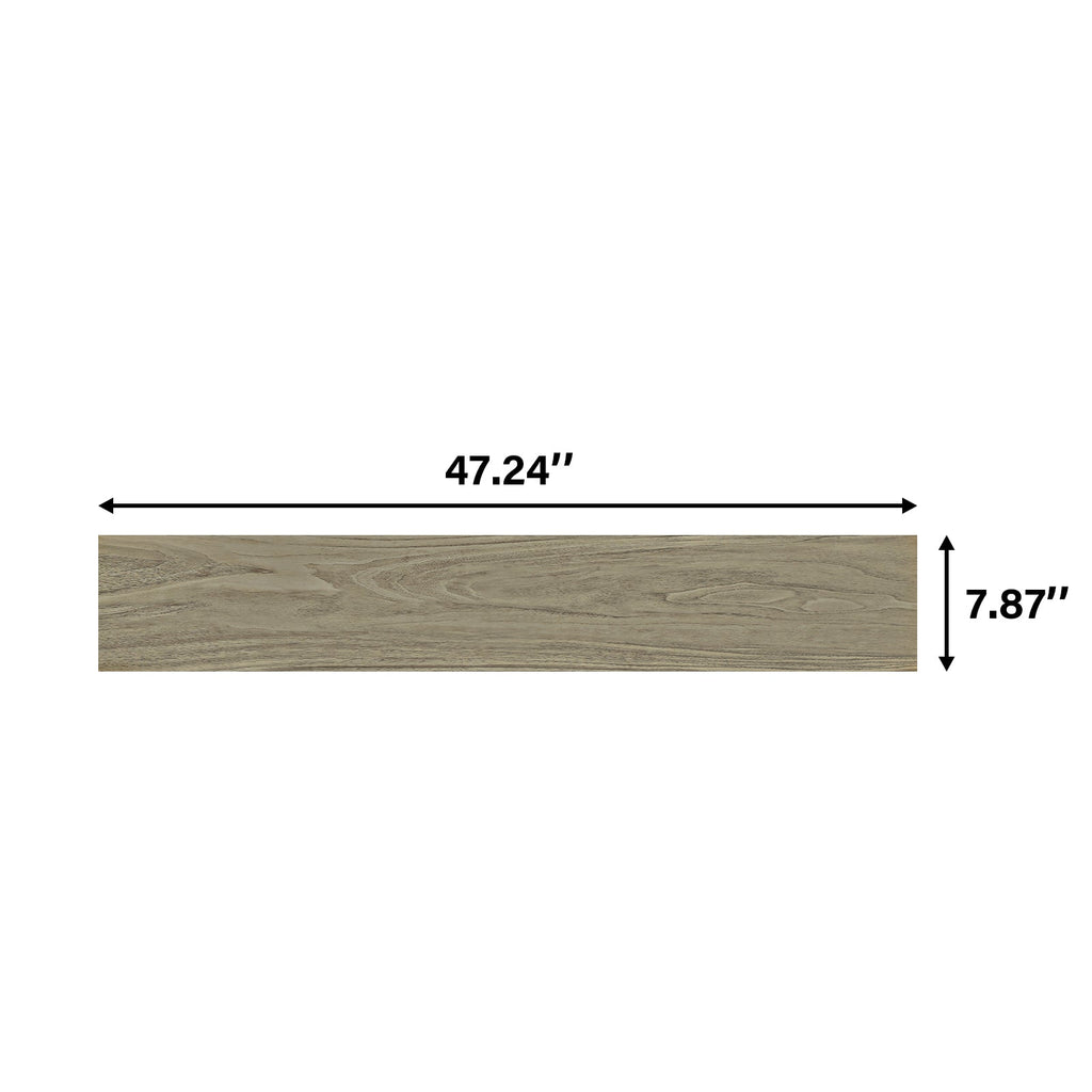 NATIONAL WOOD Porcelain Wood Look Beige Tile 8''×48''