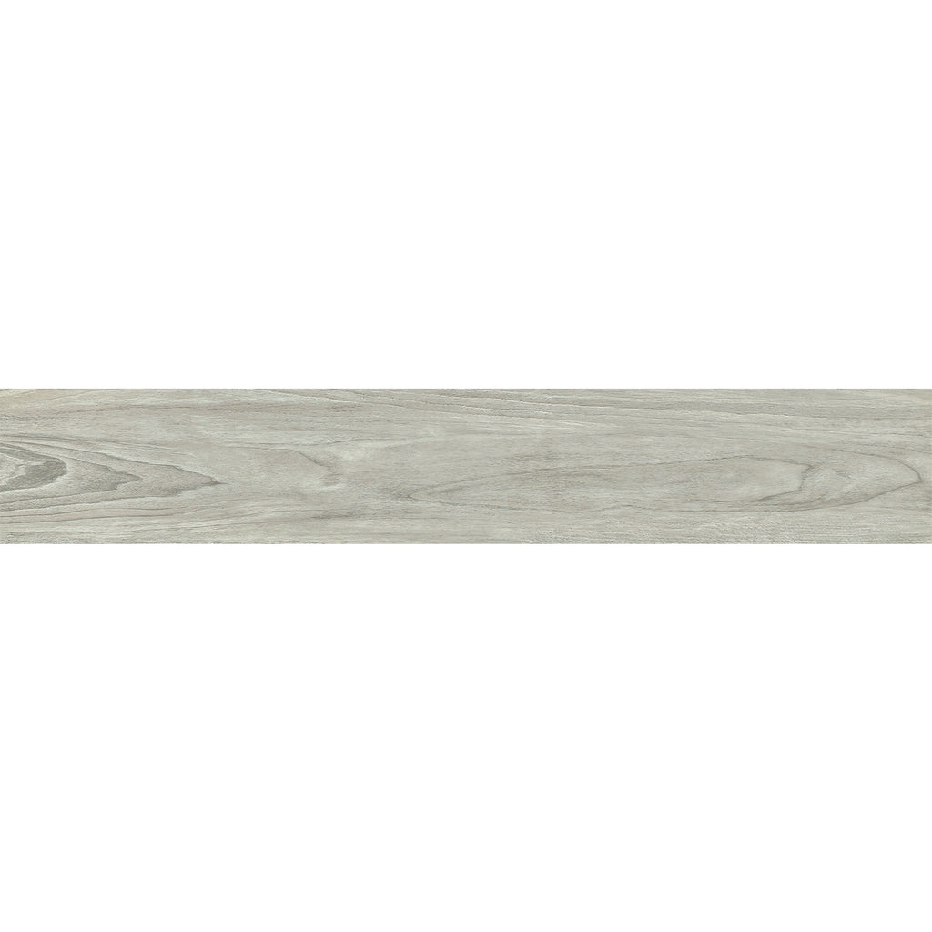 NATIONAL WOOD Porcelain Wood Look Ivory Tile 8''×48''