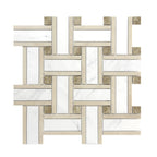 Basketweave Emperador Light & Royal Batticino