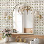 Basketweave Emperador Light & Royal Batticino