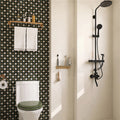 Four-Leaf India Green Marble Mosaic Tile